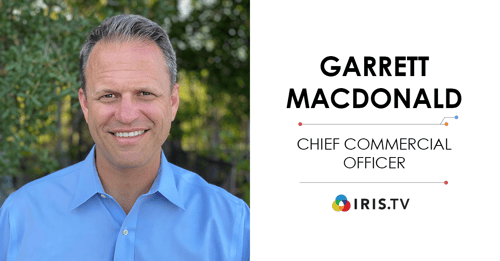 Garrett MacDonald Joins IRIS.TV as Chief Commercial Officer