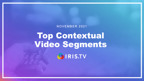 November 2021: Top Contextual Video Segments